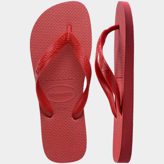 Ojotas Havaianas Top Rojo