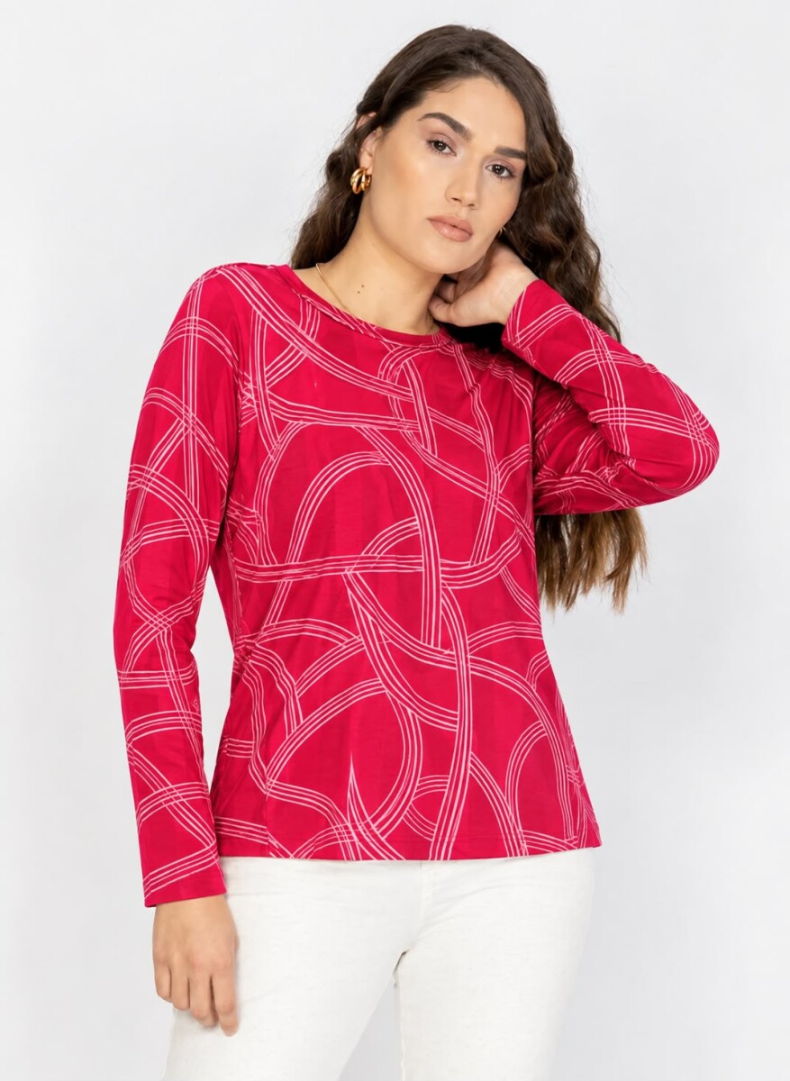 Remera Alda - rojo 
