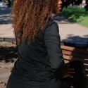 REMERA AFELPADA NEGRO