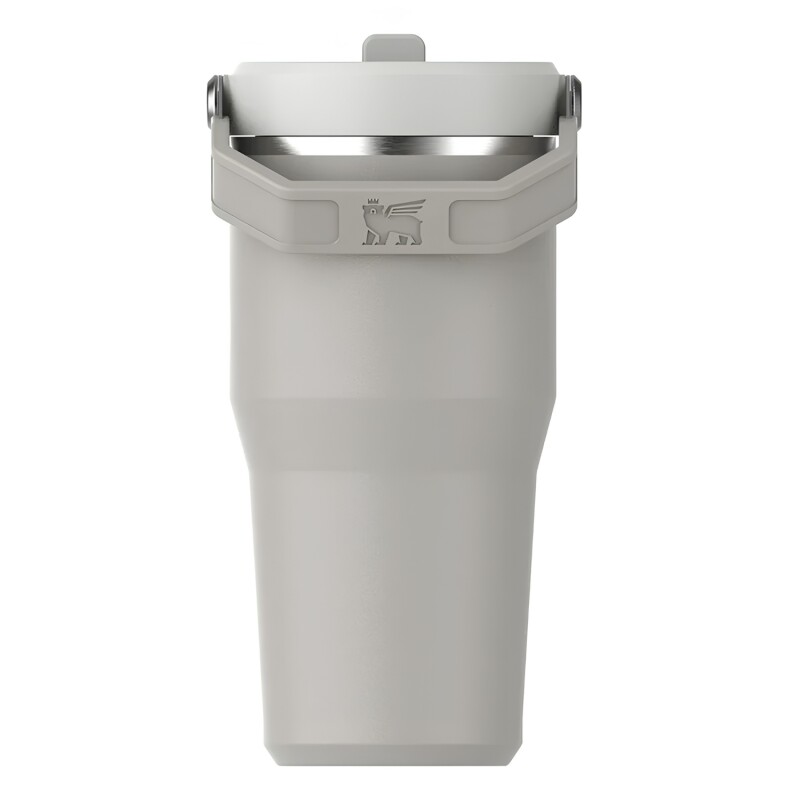Vaso Térmico Stanley IceFlow Flip Straw 591ml Para Bebidas Frías En Movimiento Ash