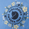 Polo Fjallraven Fjallblomster Logo T-shirt W Mujer Chalk White
