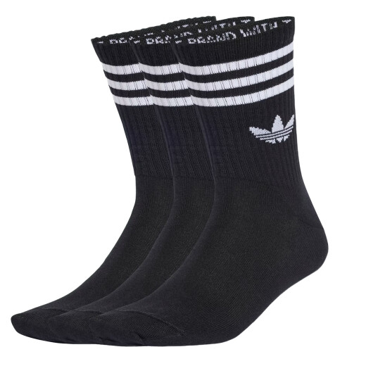 Medias Adidas 3S Crew S 3 pack - Negro Medias Adidas 3S Crew S 3 pack - Negro
