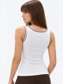 Musculosa Viran Marfil / Off White