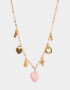 Collares Cortos Multi dijes Collar Corto Con Dijes Esmaltados - Dorado