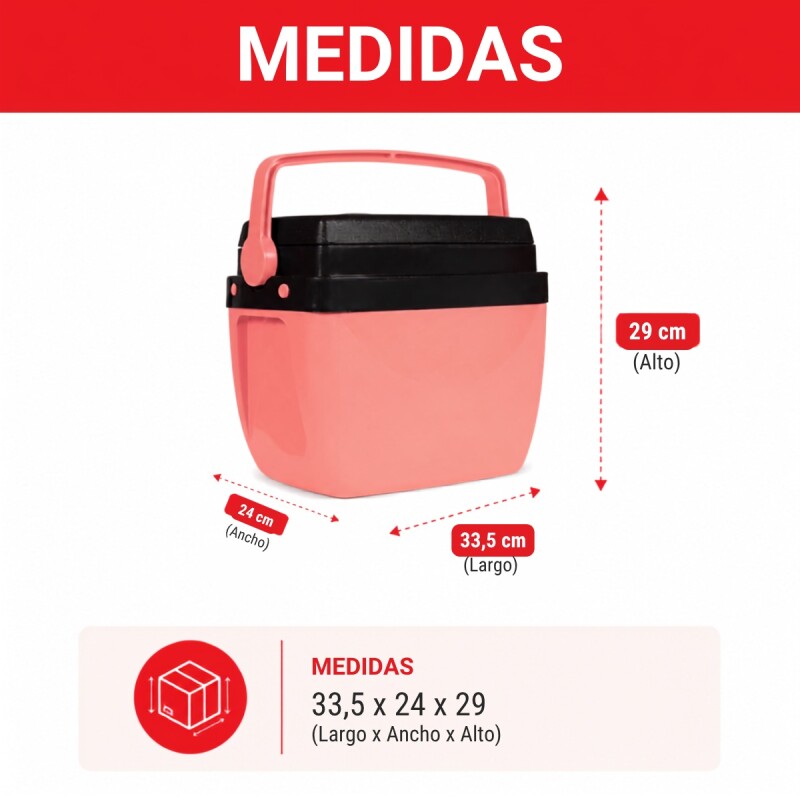 Conservadora térmica 12 lts POMELO