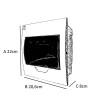 TABLERO EMB. PLAST. 8TM PUERTA TRANSPARENTE TABLERO EMB. PLAST. 8TM PUERTA TRANSPARENTE