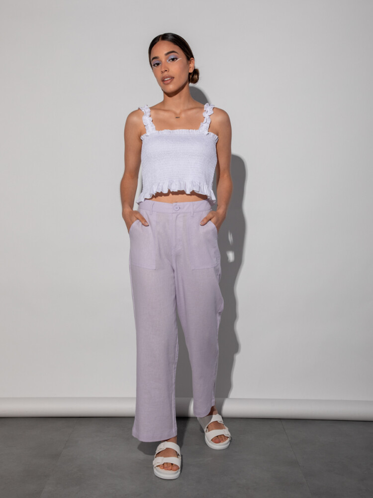 PANTALÓN ROUCO Lila Amatista