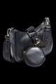 Bolso Fabby Bandolera Doble Black