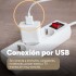 Tira Cinta Luces Led Rgb 5 Metros USB + Control + Bluetooth® Diseño Colores