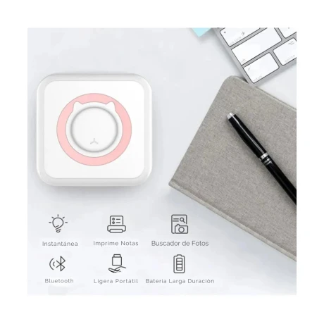 Mini Impresora Térmica Instantánea ROSA