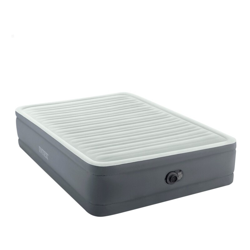 INTEX CAMA DE AIRE PREM-AIRE® TECNOLOGIA FIBER TECH DE DOBLE BASE 2 PLAZAS QUEEN Intex Cama De Aire Prem-aire® Tecnologia Fiber Tech De Doble Base 2 Plazas Queen
