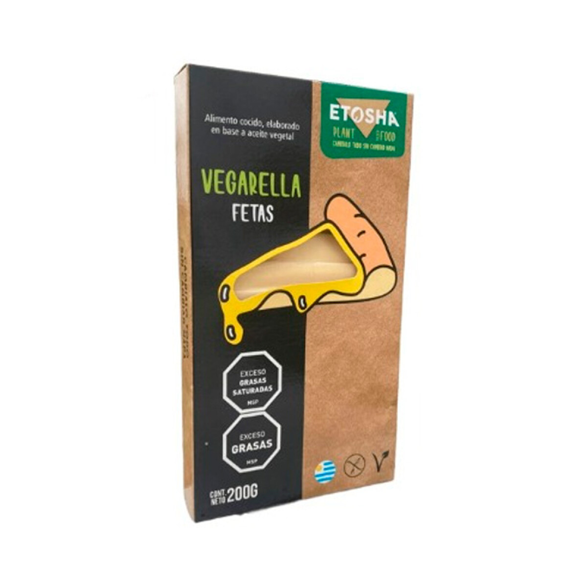 Queso Vegarella En Fetas Etosha 200g 