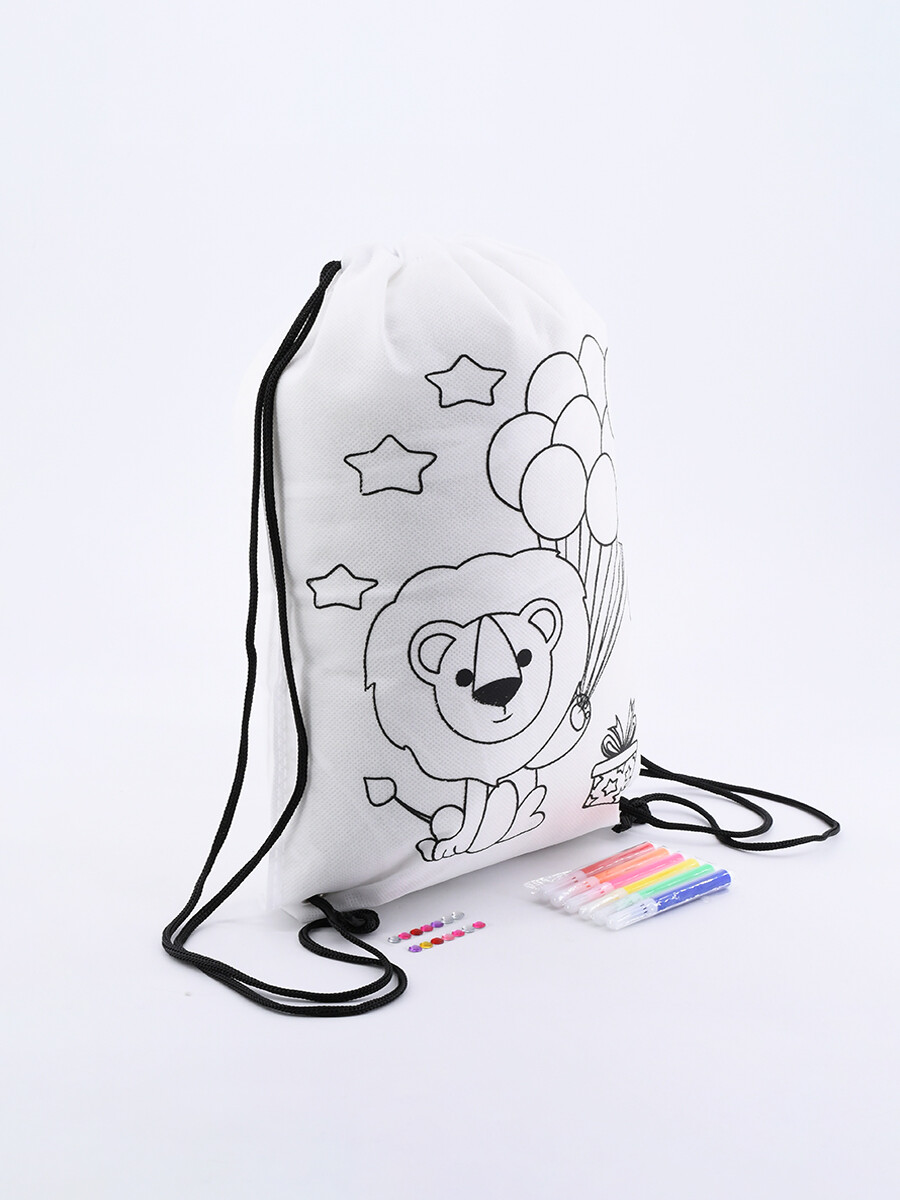 MOCHILA TNT PARA PINTAR - BLANCO 
