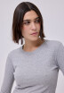 Remera Lila Gris