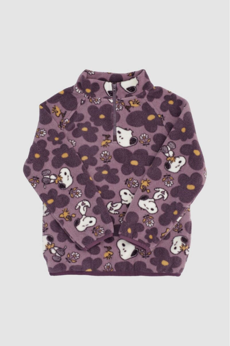 Peanuts polar buzo - Lila 