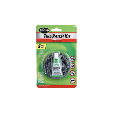 Kit De Parche De Neumático Con Adhesivo Slime
