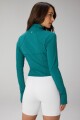 Casaca Perfect Storm Cropped Train Jacket Mujer Green Abyss