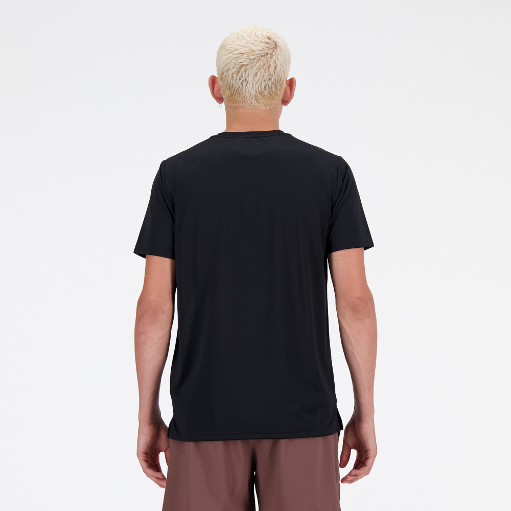 Polo Running Sport Essentials Hombre Black