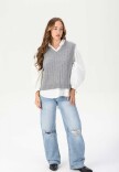 Chaleco Luz Gris