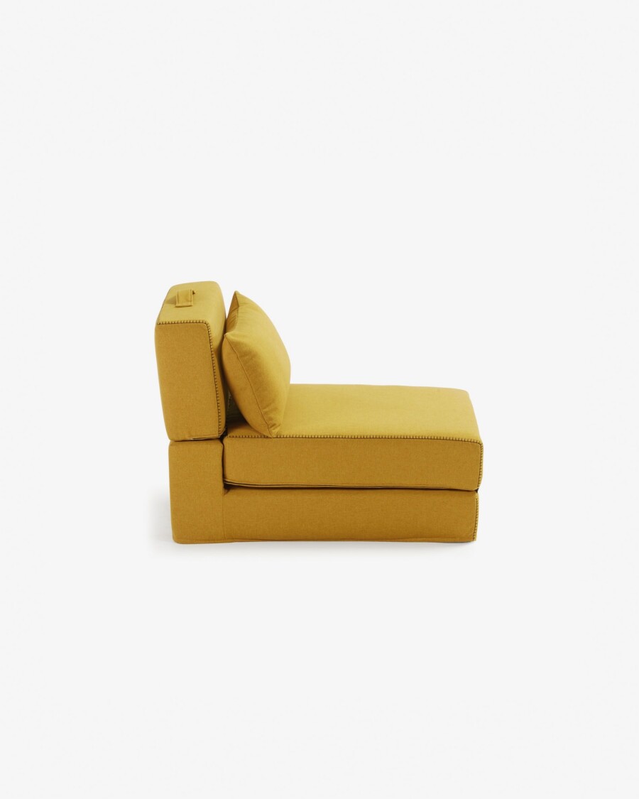 Puf cama Arty 70 x 89 (200) cm mostaza
