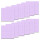 Set 12 Revestimiento 70x77 3D Ladrillo Adhesivo Pared Violeta