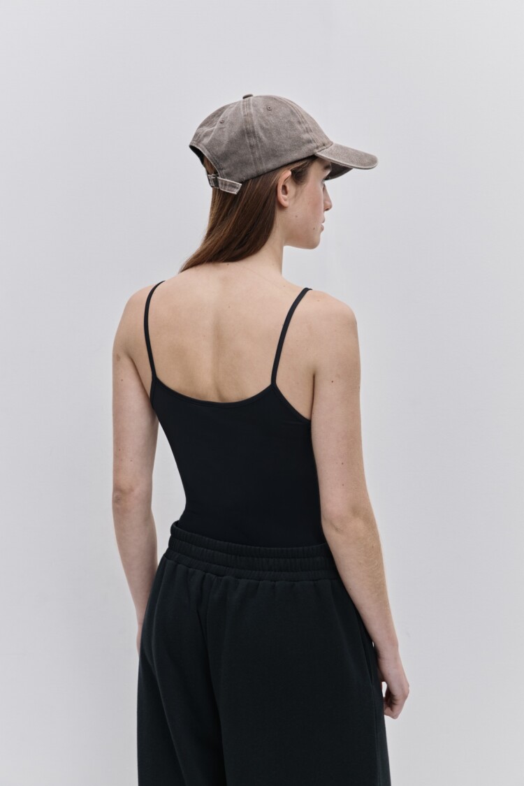 MUSCULOSA TULIPAN Negro
