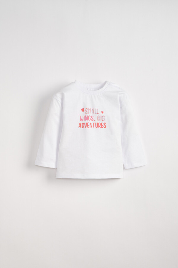 Remera estampa Blanco