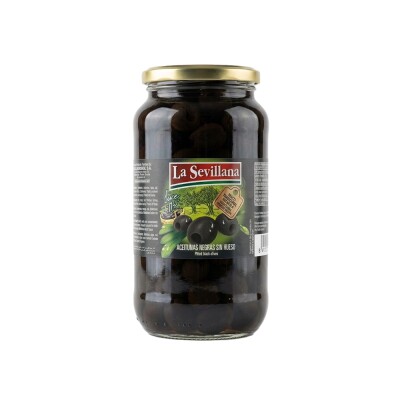 Aceitunas Negras Sin Hueso 935ml La Sevillana Aceitunas Negras S/hueso 935ml