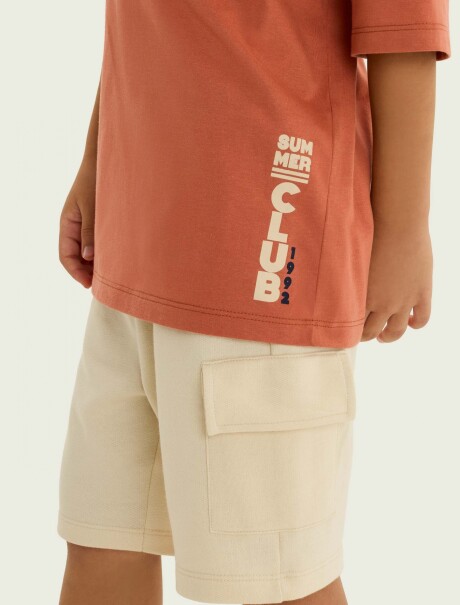CONJUNTO INFANTIL CON SHORT MULTICOLOR