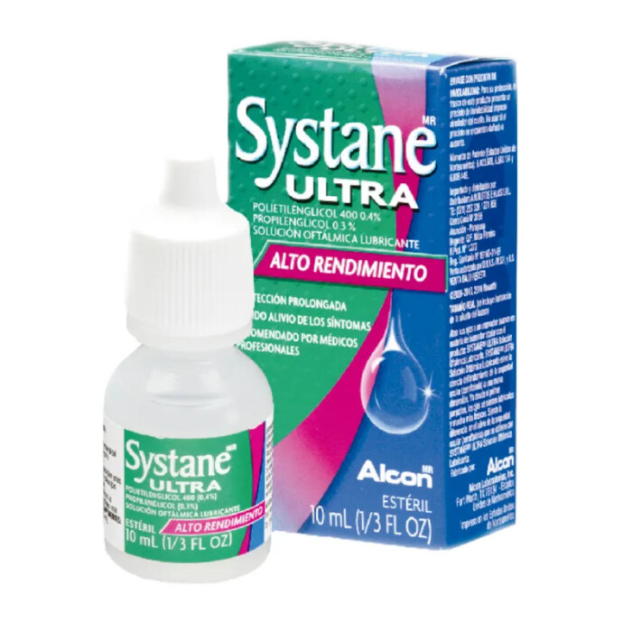 SYSTANE ULTRA SOL. OFT. FR. X 10 ML. única