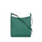 Longchamp -Cartera de cuero cruzada, Zipped Verde