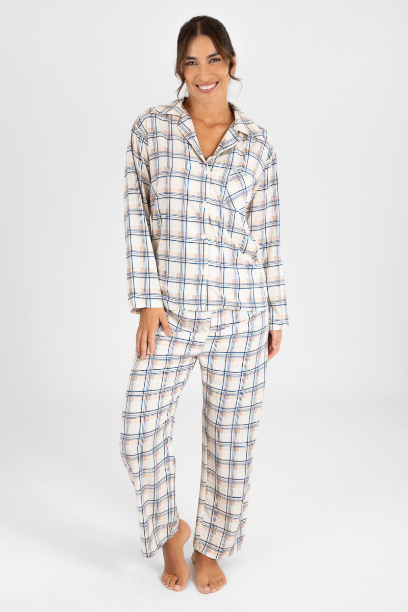 Pijama josefina Gris melange