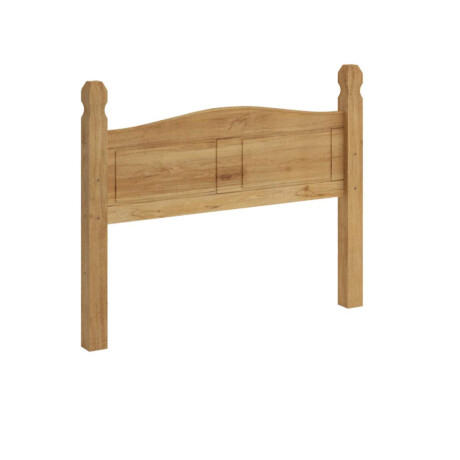 Respaldo Queen Madera Maciza 160cm Linea Mexicana Natural