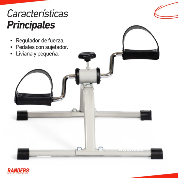 Pedalera Ejercitadora Randers ARG-113 Resistencia Regulable Pedalera Ejercitadora Randers ARG-113 Resistencia Regulable