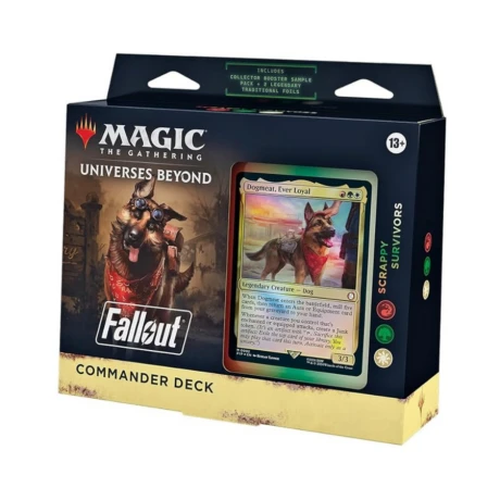 Fallout: Scrappy Survivors - Commander Deck [Inglés] Fallout: Scrappy Survivors - Commander Deck [Inglés]