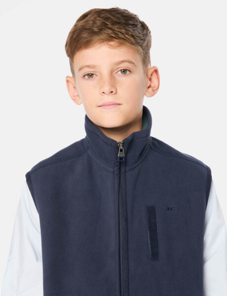 CHALECO POLAR Azul