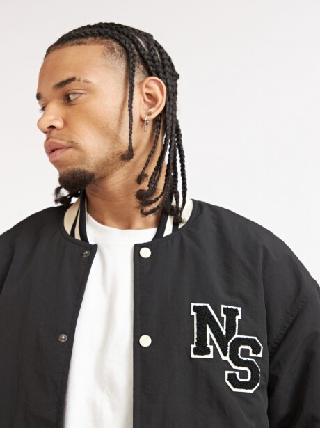 CAMPERA COLLAGE NEGRO