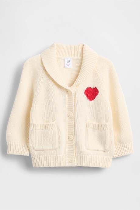Saco Love Bebé Ivory Frost