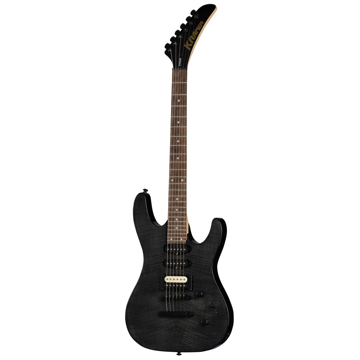 GUITARRA ELECTRICA KRAMER STRIKER FIGURED HSS EBONY 