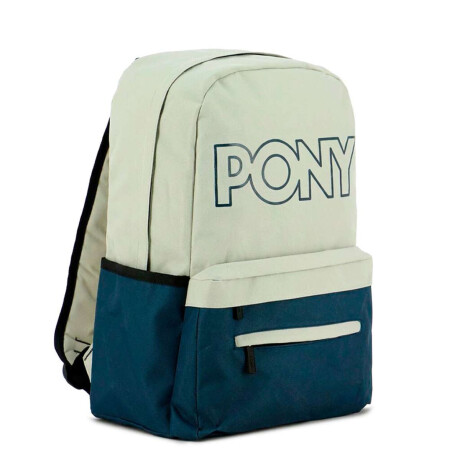 Pony Mochila Soho Marino-Gris