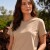 Remera Básica. Beige