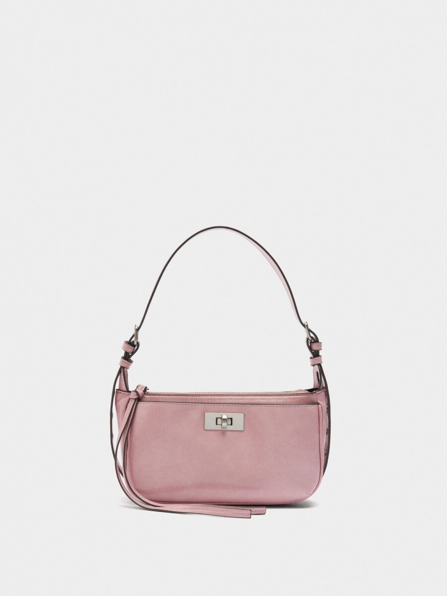 Bolso De Hombro Asa Con Tachuelas S rosa