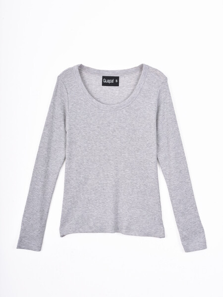 REMERA ISABEL GRIS