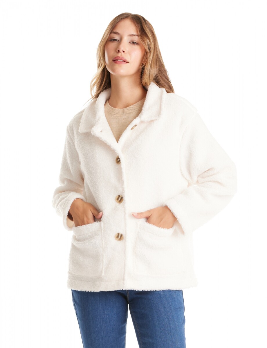 Sobrecamisa Sherpa - Blanco 