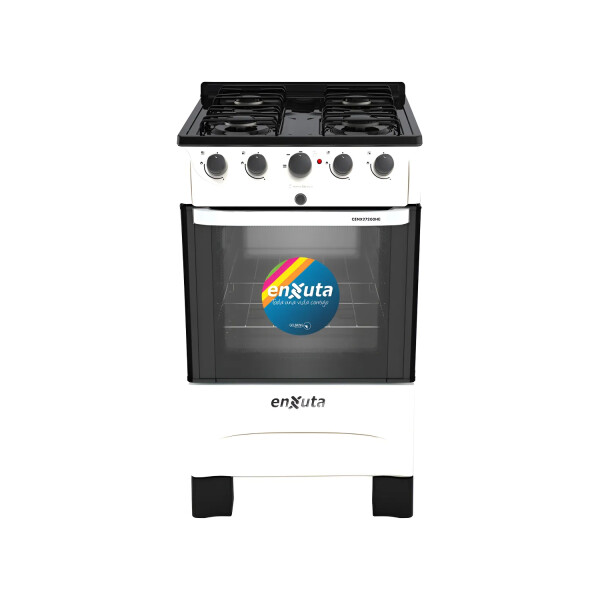 Cocina Combinada Enxuta Horno Electrico Doble Vidrio BLANCO
