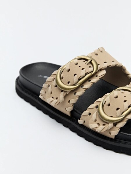 SANDALIA D.CASSIN SACHEN BEIGE