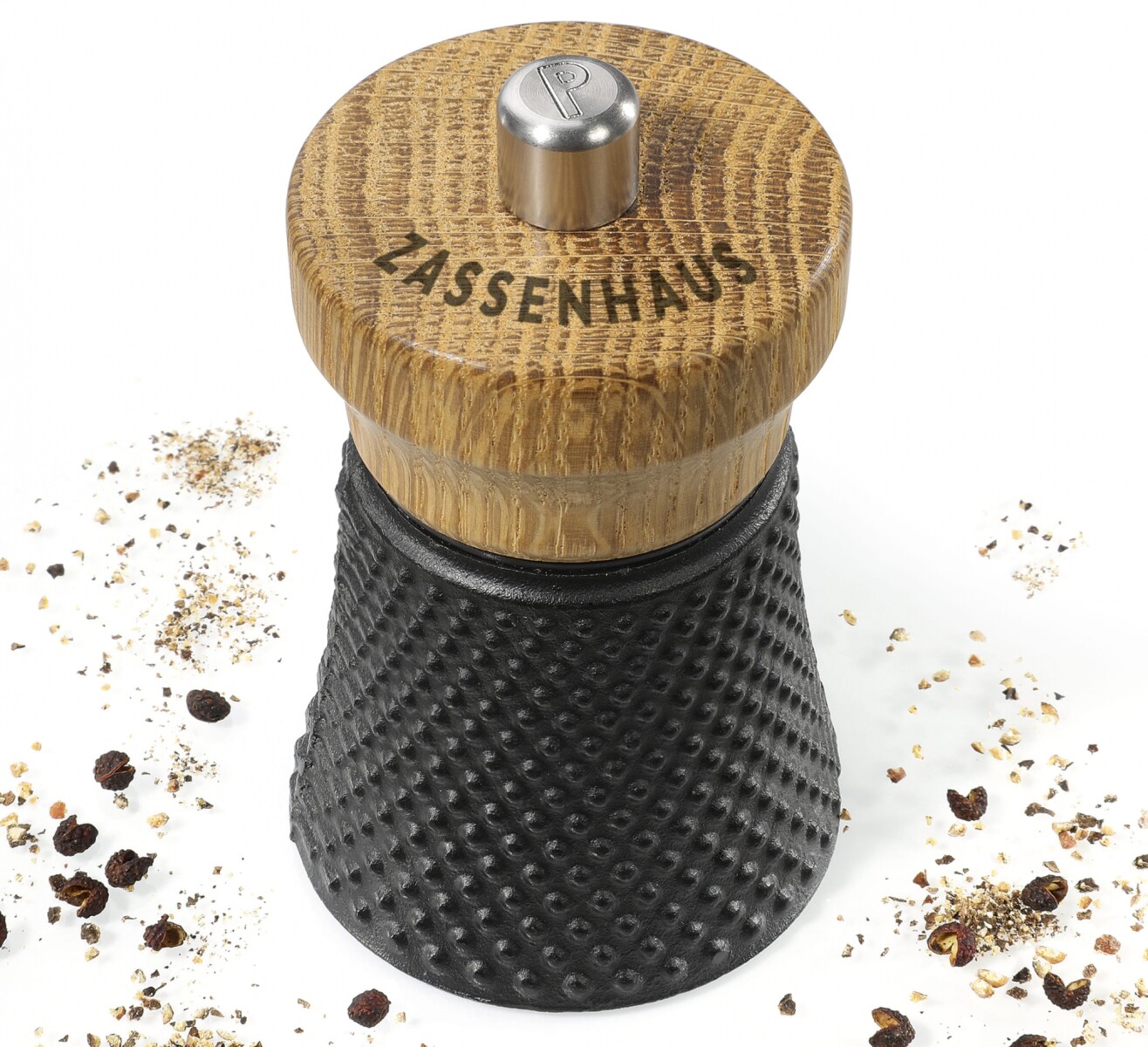 Molinillo Pimienta Hierro WORKER OAK 10CM 