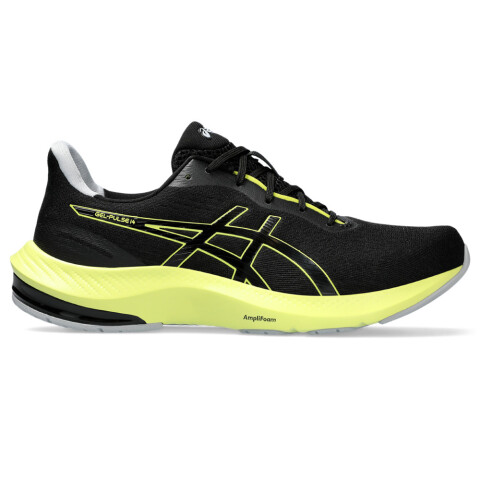 Zapatillas Running GEL Pulse 14 - Hombre Black/glow Yellow