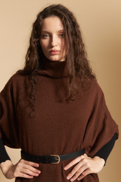 PONCHO ISIDRO Chocolate