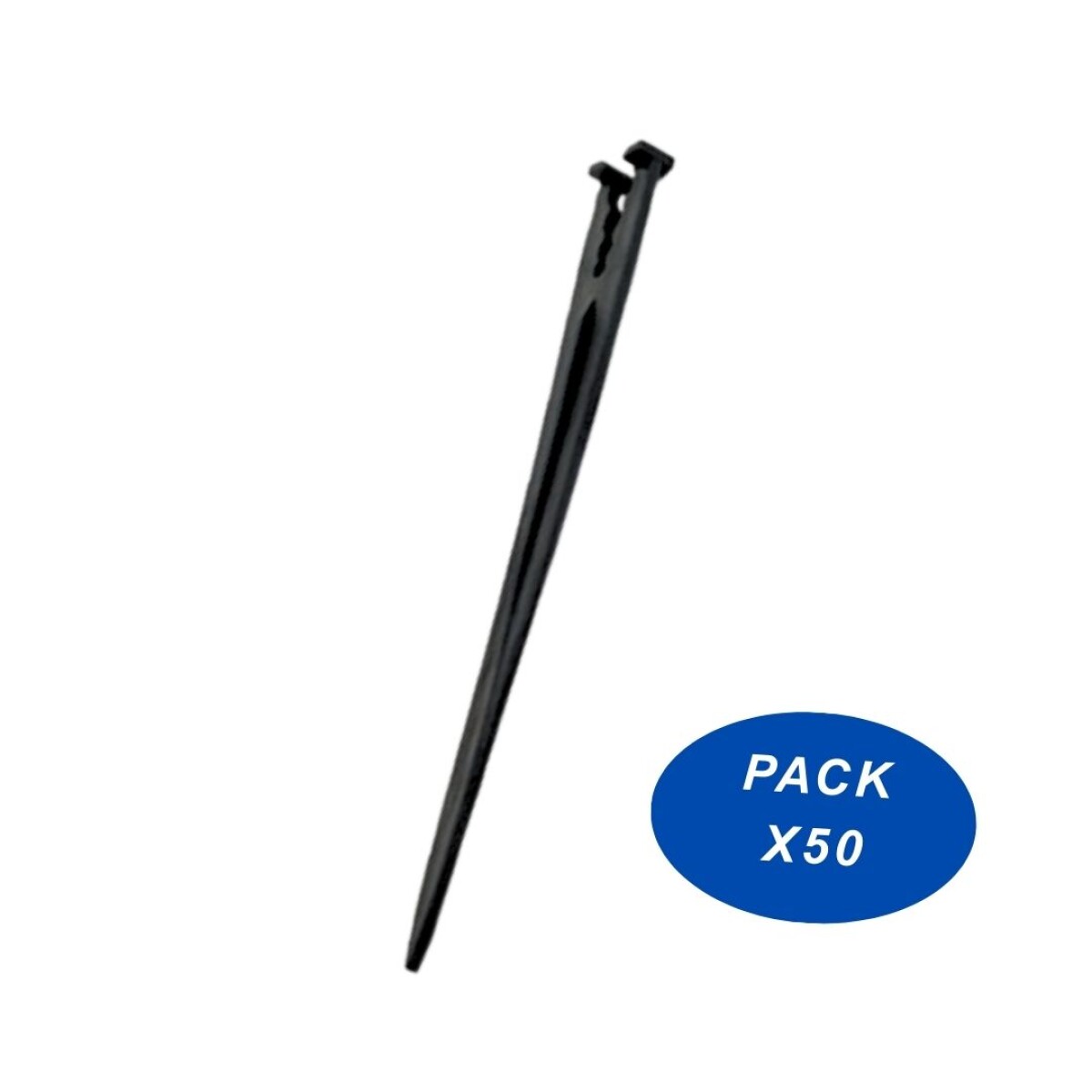 Estaca Múltiple Mangusi para Micro Tubo 3*7mm 15cm PACK X50 